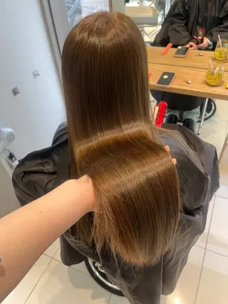 ロング カラー 🎀透明感 カラー🎀ミズキのヘアスタイル