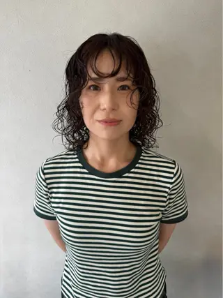 パーマ hair&beauty iro所属・複雑履歴修正/メンズ スタイル/そけあゆのヘアスタイル