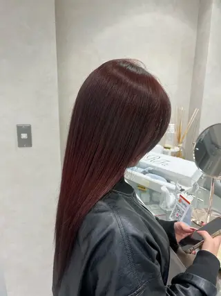 ロング カラー 谷川が作る熊本1🥇 レイヤーカットのヘアスタイル