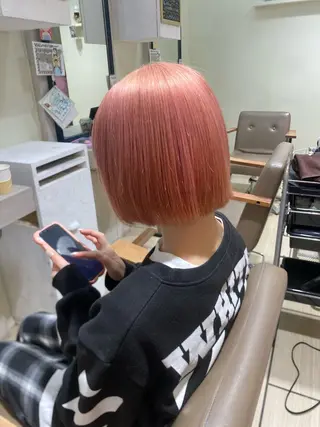 カラー ayano/浦安 /デザインカラーのヘアスタイル