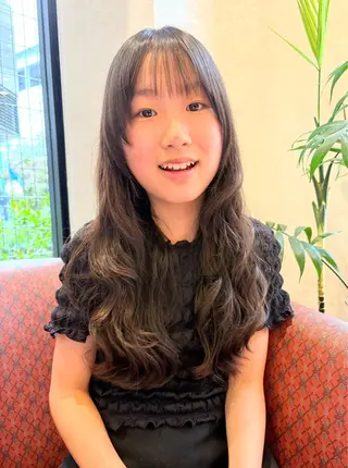 ロング パーマ キッズ ヨウコ YOKOのヘアスタイル