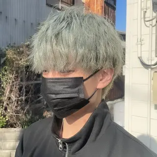 ショート メンズ ブリーチ/髪質改善 Norikaのヘアスタイル