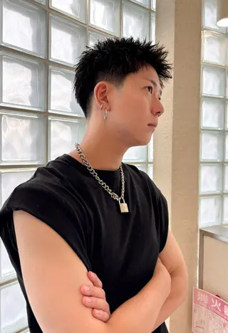 メンズ 松村明門/メンズ カット/メンズパーマのヘアスタイル