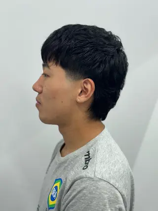 メンズ leo/ロング／ レイヤーカット⛈️のヘアスタイル