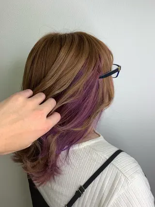 ミディアム 【清瀬】パサツキ 広がり改善川合剛史のヘアスタイル