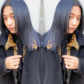 セミロング カラー ヘアアレンジ 竹内啓太 ボブのヘアスタイル