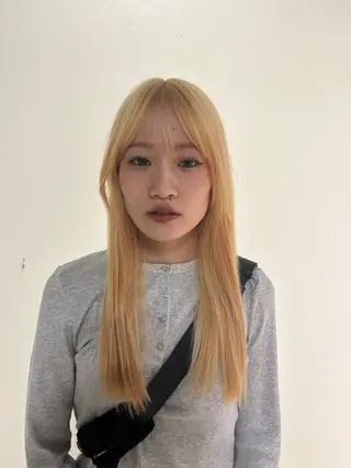 ロング カラー ハイトーン/エクステ /🎀YUINA🎀のヘアスタイル