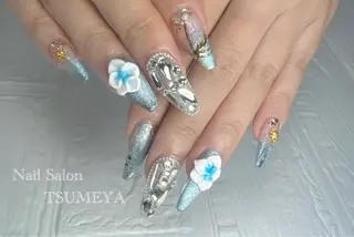 ロング TSUMEYA KONのネイルデザイン