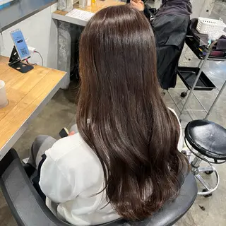 ロング カラー ヘアアレンジ 🥣大人っぽ韓国 スタイル🥣アヤノのヘアスタイル