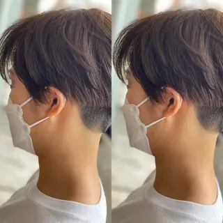 ショート カラー Snaly カラー特化ページのヘアスタイル