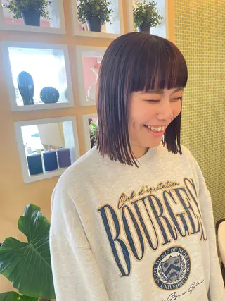 ミディアム 【史上最高】口コミ No.1/ナツキのヘアスタイル