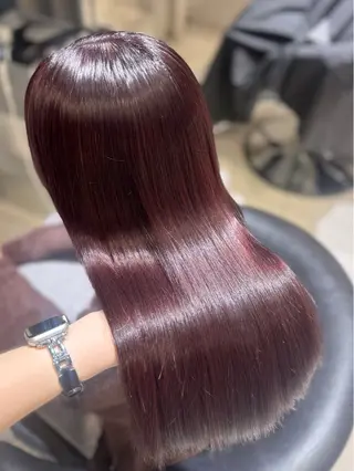 ロング カラー 🐈‍⬛カチモリ/暖 色/𝐌𝐢𝐤𝐮のヘアスタイル