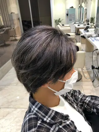 カラー メンズ 波巻パーマ/毛流れ パーマ☘️りゅうせいのヘアスタイル