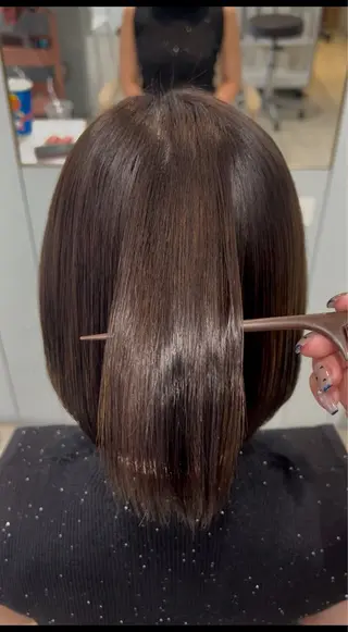 ミディアム ナカオ/美髪縮毛矯正 /レイヤー/メンズのヘアスタイル