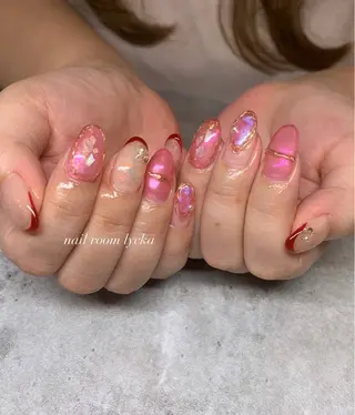 ネイル ﾈｲﾙﾙｰﾑﾘｯｶ 𝐦𝐚𝐲𝐮のネイルデザイン