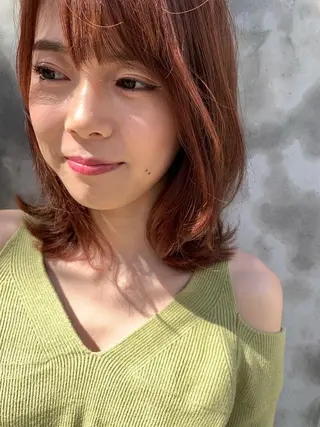 ミディアム また会いたくなる 美容師【KENTA】のヘアスタイル