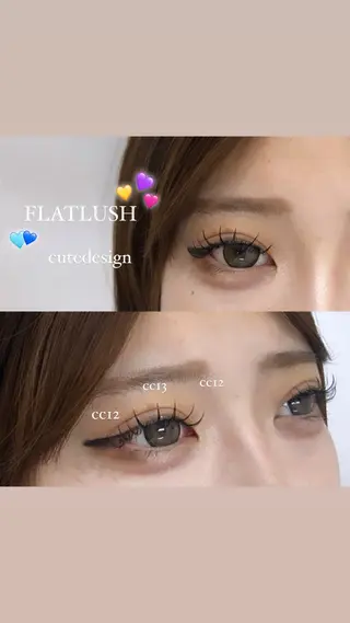 マツエク・マツパ EYELA Hinata🐰♡のマツエク・マツパデザイン