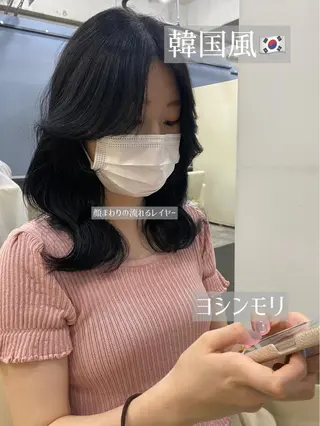 ミディアム DopeLIT モデル募集中のヘアスタイル