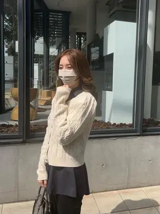 セミロング LOTUS表参道所属・【代表】 🌟MASA🌟美髪のヘアスタイル