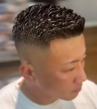 ショート パーマ メンズ mod's hair men所属・モッズヘアメン 我喜屋秀人のヘアスタイル