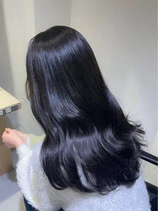 ロング カラー Lei miu所属・ユウカ 千葉駅 @lei_yuukaのヘアスタイル