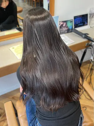 ロング カラー 𝒚𝒖-𝒓𝒊 ⸝⋆艶color🌙のヘアスタイル