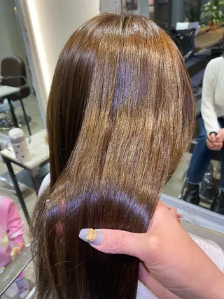 ロング GLAD所属・ナガヤマ ミユのヘアスタイル