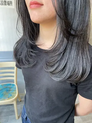 ミディアム 韓国 / レイヤー / REINAのヘアスタイル