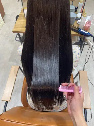 ロング カラー 髪質改善美容室Flat.千葉所属・トゥサリ/ 海外ヘア/レイヤーのヘアスタイル