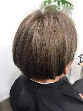 ショート カラー メンズ Hair Musee   柱店所属・topstylist 吉住 早織のヘアスタイル