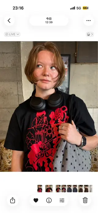 ショート MIKU 岡山／倉敷／カットのヘアスタイル