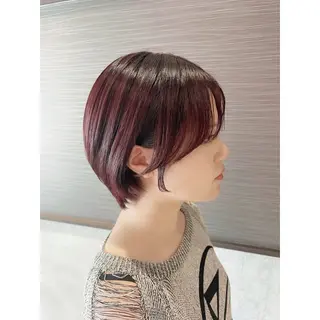 ショート カラー NYNY🗽💕 ayameのヘアスタイル