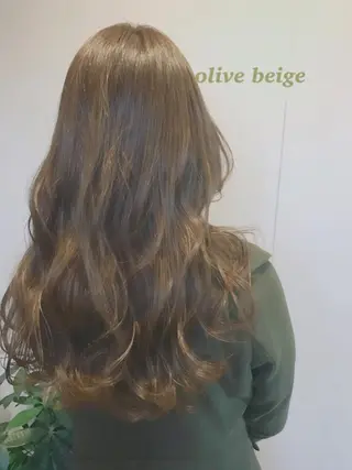 ロング カラー ヘアアレンジ topstylist 芳賀みなみのヘアスタイル