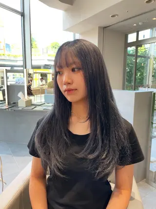 ロング カラー 今岡 凜也のヘアスタイル