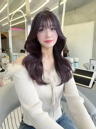 セミロング Lond strada所属・💎韓国レイヤー/ 髪質改善💎武村侑哉のヘアスタイル