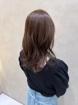 ミディアム 酸性ストレート 青木優磨のヘアスタイル