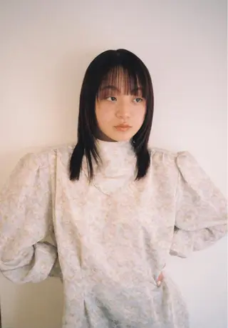 ブリーチカラー🎀 韓国風/寺門美優のヘアスタイル