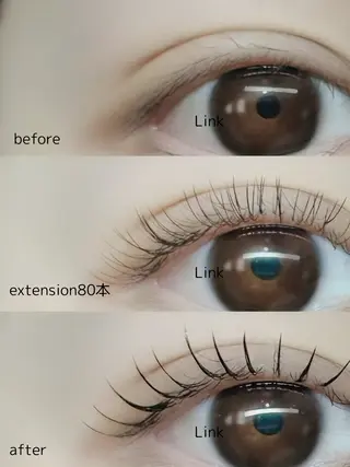 マツエク・マツパ Link−丸野− 【札幌|大通】のマツエク・マツパデザイン