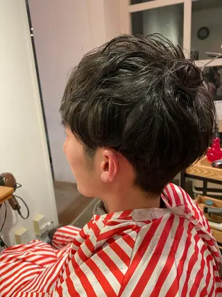 ショート メンズ わかばやし ゆうこのヘアスタイル