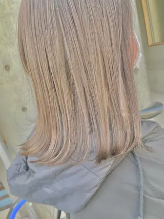 ミディアム カラー one☆star所属・通い続けられるサロン ママ美容師　明日香のヘアスタイル