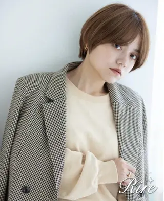 ショート 小林 伯熙のヘアスタイル