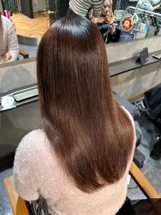 ロング Ravens 髪質改善のヘアスタイル