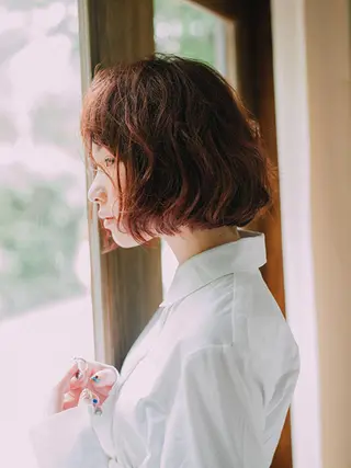 ショート Conforto店長 渡邊のヘアスタイル