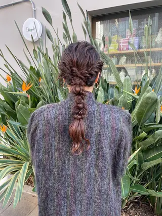 ロング Bond所属・HARUKA /透明感カラーのヘアスタイル