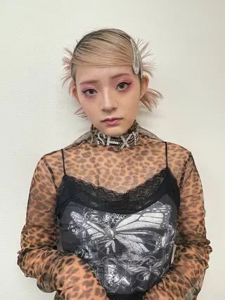 ショート KEEN吉祥寺所属・Yuuka 韓国× レイヤーカット♡のヘアスタイル