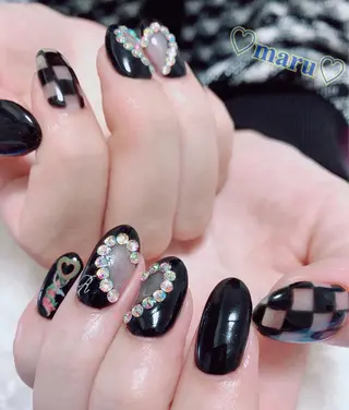 ネイル まるみ ♡のネイルデザイン