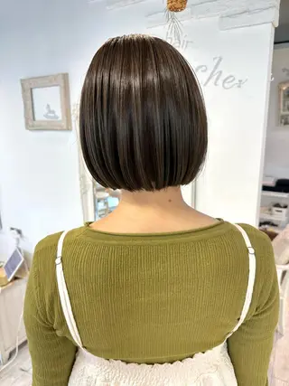 ショート カラー sea by luvismけやき通り2号店所属・ボブ/ショート/ 縮毛矯正/岸本恭明のヘアスタイル