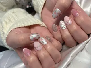 ネイル 認定講師／歴20年 パラジェル　Growのネイルデザイン