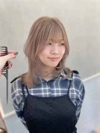 ミディアム ZA/ZA shinjuku所属・米澤 琉平のヘアスタイル