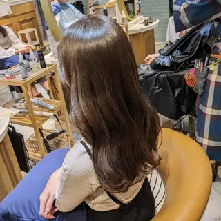 ロング 縮毛矯正/レイヤー 💎やまもとちひろのヘアスタイル